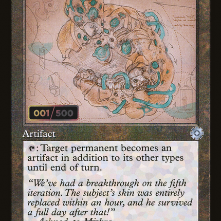 Liquimetal Coating (Retro) [The Brothers' War Retro Artifacts] Serialized Foil
