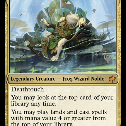 Glarb, Calamity's Augur [Bloomburrow Promos]