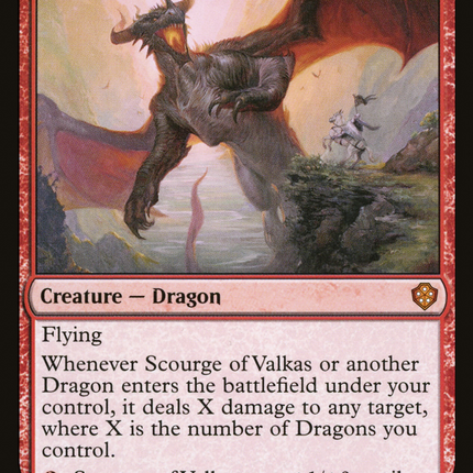 Scourge of Valkas [Starter Commander Decks]