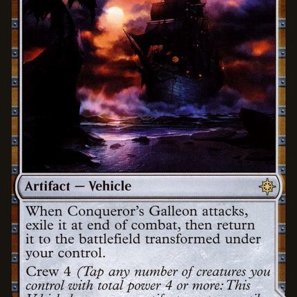 Conqueror's Galleon // Conqueror's Foothold [Ixalan]
