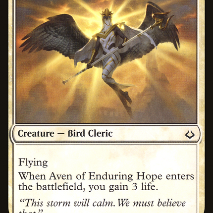 Aven of Enduring Hope [Hour of Devastation]