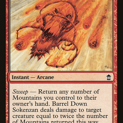 Barrel Down Sokenzan [Saviors of Kamigawa]
