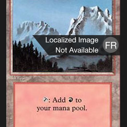 Mountain - Montagne  (302) [Foreign Black Border]