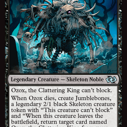Ozox, the Clattering King [Foundations Jumpstart]