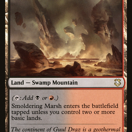 Smoldering Marsh [Forgotten Realms Commander]