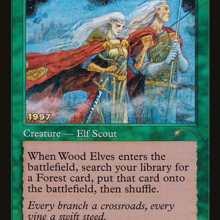 Wood Elves (Retro) [30th Anniversary Play Promos] Foil