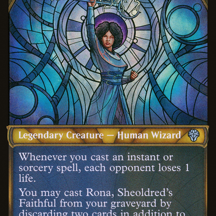 Rona, Sheoldred's Faithful (Showcase) [Dominaria United] Textured Foil