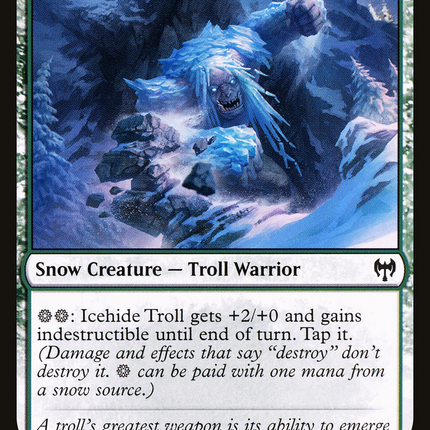 Icehide Troll [Kaldheim]