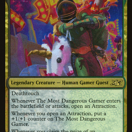 The Most Dangerous Gamer [Unfinity] Galaxy Foil