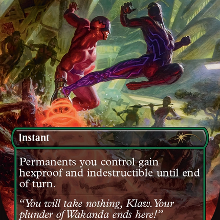 Heroic Intervention (Borderless) [Secret Lair Drop] Foil