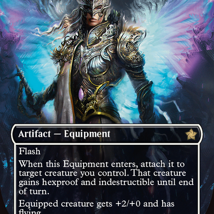 Celestial Armor (Borderless) [Foundations] Foil