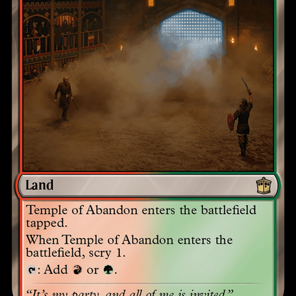 Temple of Abandon [Doctor Who] Surge Foil