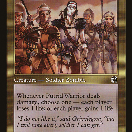 Putrid Warrior (Retro) [The List]
