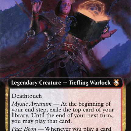 Prosper, Tome-Bound (Extended Art) [Forgotten Realms Commander]