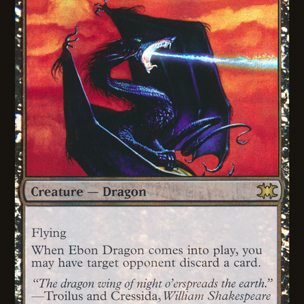 Ebon Dragon [From the Vault: Dragons] Foil