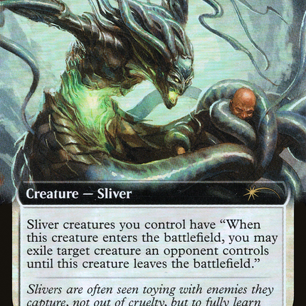 Constricting Sliver (Extended Art) [Secret Lair Drop] Foil