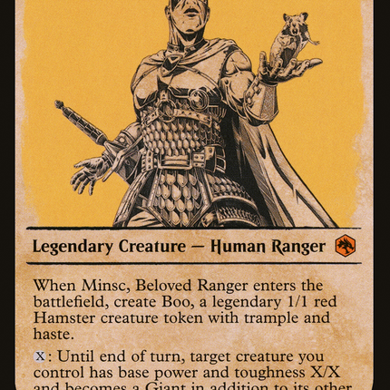 Minsc, Beloved Ranger (Showcase) [Adventures in the Forgotten Realms]