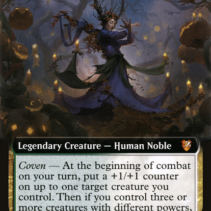 Leinore, Autumn Sovereign (Extended Art) [Midnight Hunt Commander]