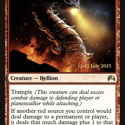 Embermaw Hellion [Magic Origins Promos] Prerelease Foil