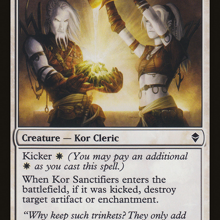 Kor Sanctifiers [Zendikar]
