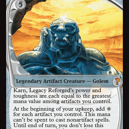 Karn, Legacy Reforged [Mystery Booster 2] Foil