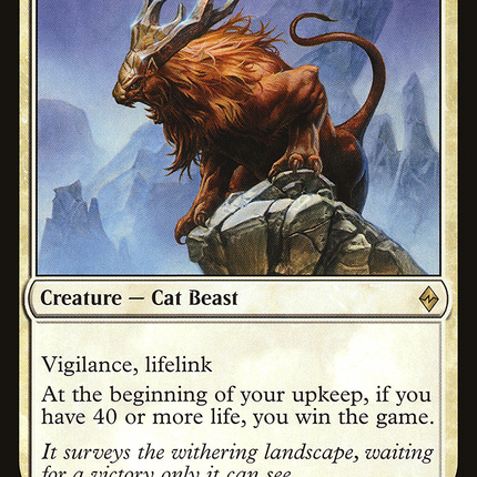 Felidar Sovereign [Battle for Zendikar]