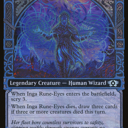 Inga Rune-Eyes (Showcase) [Multiverse Legends] Halo Foil