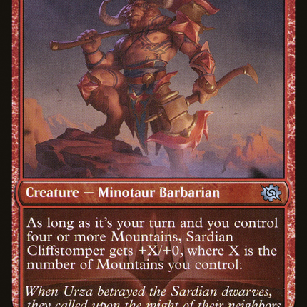 Sardian Cliffstomper [The Brothers' War]