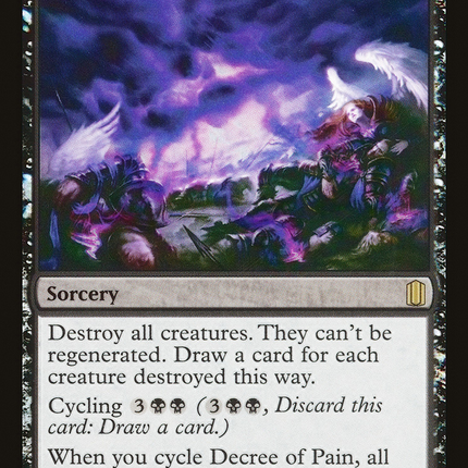 Decree of Pain [Commander's Arsenal] Foil