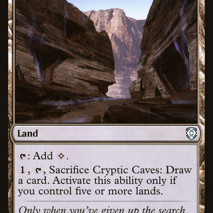 Cryptic Caves [Kaldheim Commander]