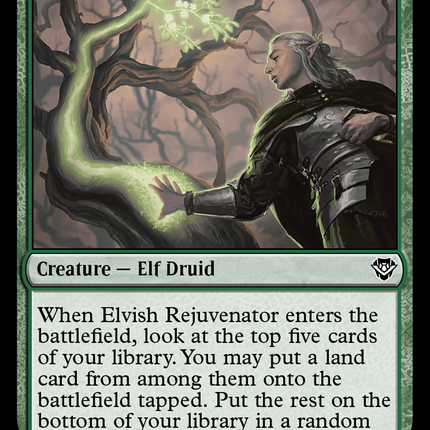 Elvish Rejuvenator [Outlaws of Thunder Junction Commander]