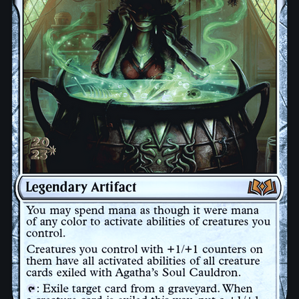 Agatha's Soul Cauldron [Wilds of Eldraine Promos] Prerelease Foil