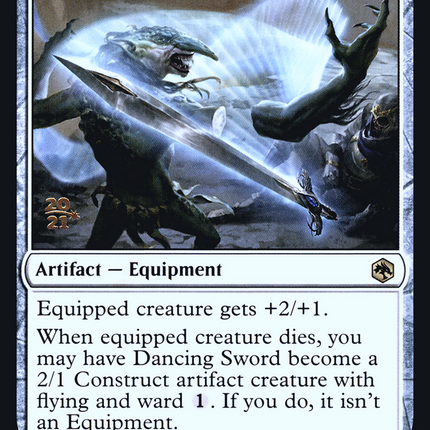 Dancing Sword [Adventures in the Forgotten Realms Promos] Prerelease Foil