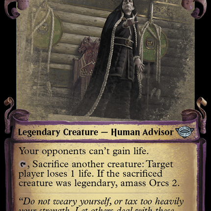 Gríma Wormtongue (Showcase) [The Lord of the Rings: Tales of Middle-earth]