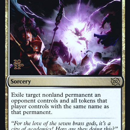 Legions to Ashes [The Brothers' War Promos] Prerelease Foil
