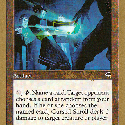 Cursed Scroll [World Championship Decks 1998]