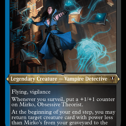 Mirko, Obsessive Theorist [Murders at Karlov Manor Commander] Etched Foil