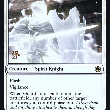 Guardian of Faith [Adventures in the Forgotten Realms Promos] Prerelease Foil