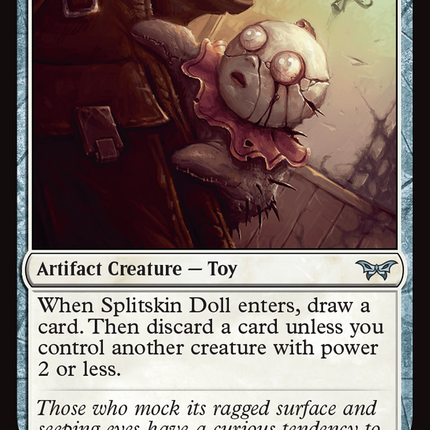 Splitskin Doll [Duskmourn: House of Horror] Foil