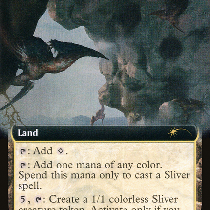 Sliver Hive (Extended Art) [Secret Lair Drop] Foil