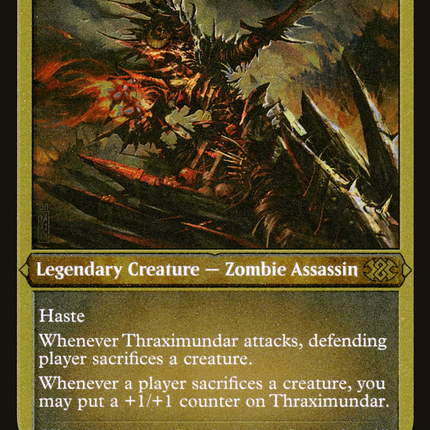Thraximundar [Double Masters 2022] Etched Foil