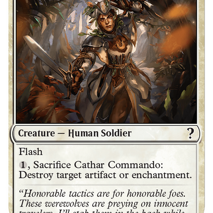 Cathar Commando [Mystery Booster 2]