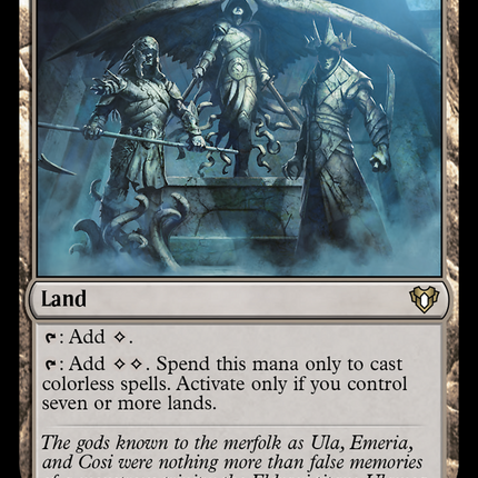 Shrine of the Forsaken Gods [Commander Masters]