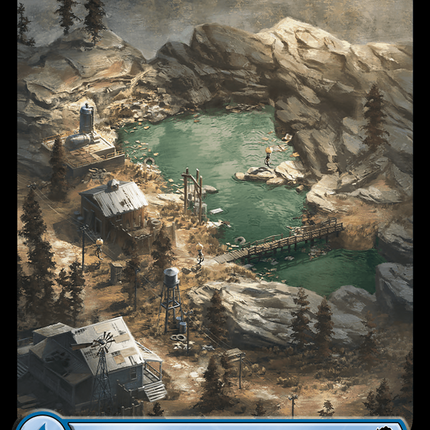Island (848) [Fallout] Surge Foil