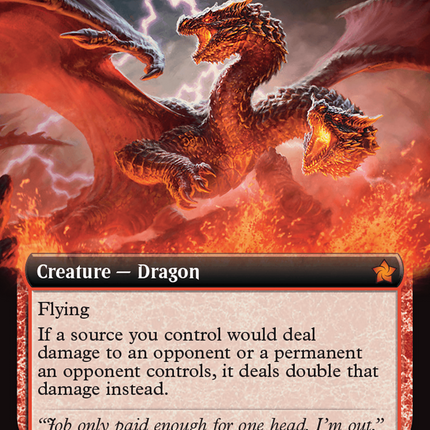 Twinflame Tyrant (Extended Art) [Foundations] Foil