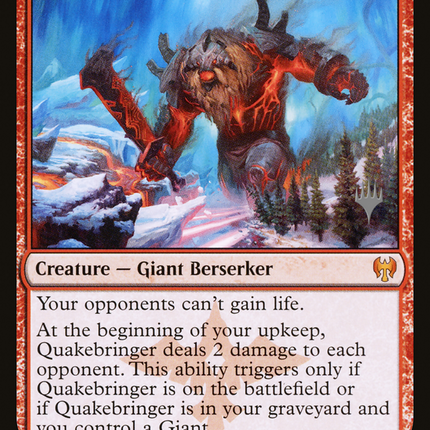 Quakebringer [Kaldheim Promos]