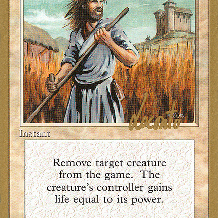Swords to Plowshares [Pro Tour Collector Set]