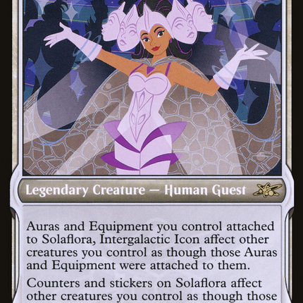 Solaflora, Intergalactic Icon (Showcase) [Unfinity]