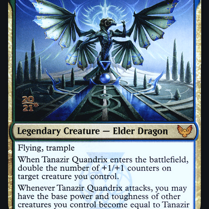 Tanazir Quandrix [Strixhaven: School of Mages Promos] Prerelease Foil