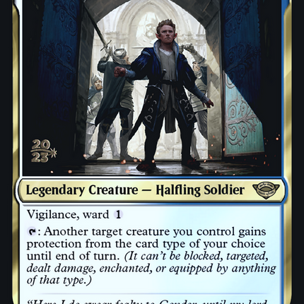 Pippin, Guard of the Citadel [Tales of Middle-earth Promos] Prerelease Foil